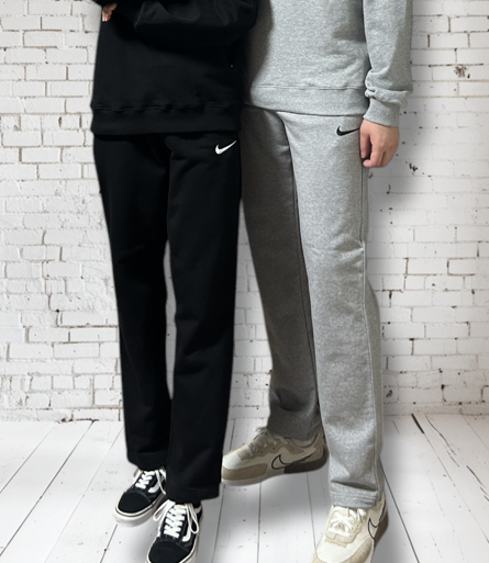 나이키 자수로고 일자팬츠