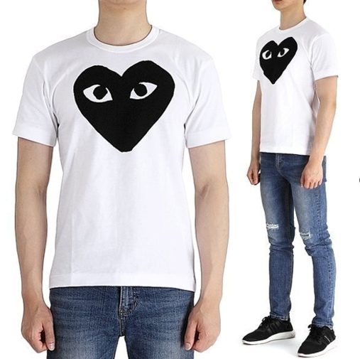 꼼데가르송 투웨이브 티셔츠